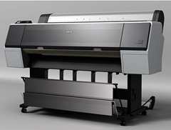 An Epson inkjet printer used for creating Giclée prints