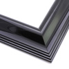 2-1/2 " Black High Glossy