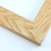 1-3/4 " natural wood