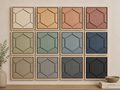 Square Color Frame Grid 12